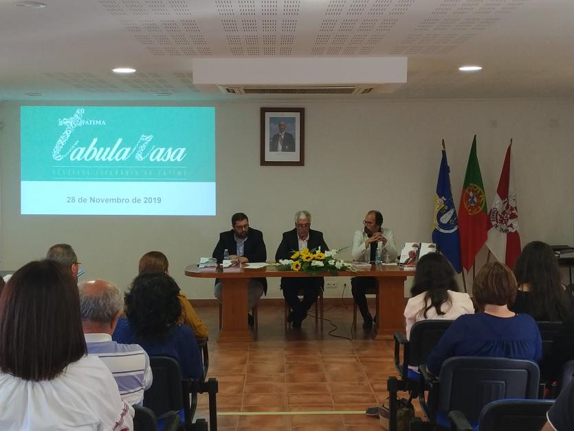 Apresentação do programa do 3º Festival Literário de Fátima - Tabula Rasa 