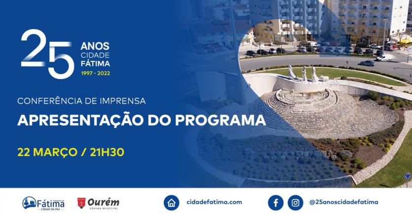 Fátima comemora Bodas de Prata com 25 iniciativas