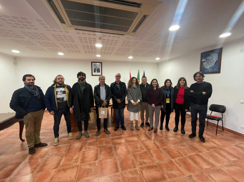 Presidente da Junta de Freguesia recebe professores do Programa Erasmus+